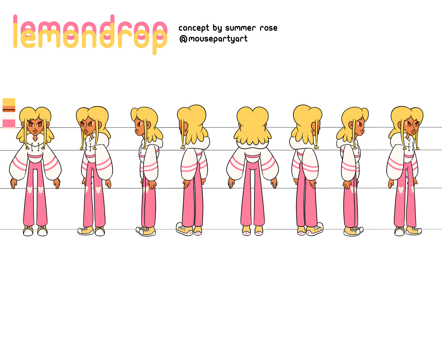 lemondrop — character turnaround