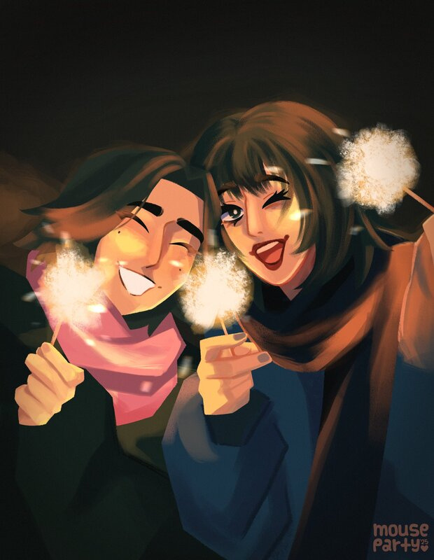 Daisuke and Anya &#39;Mouthwashing&#39;